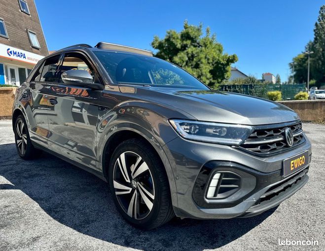 Volkswagen T Roc 2.0 tdi 150ch r-line dsg bva toit ouvran Gris de 2022