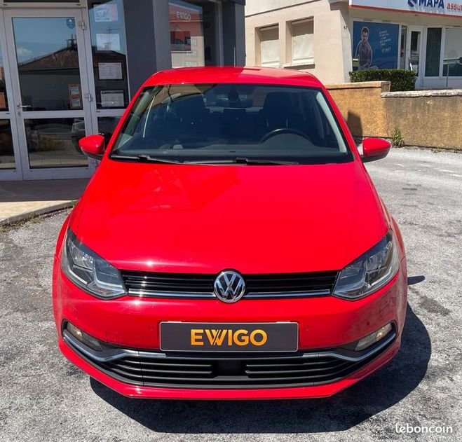 Volkswagen Polo 1.0 tsi 110 ch bluemotion allstar carpla Rouge de 2016