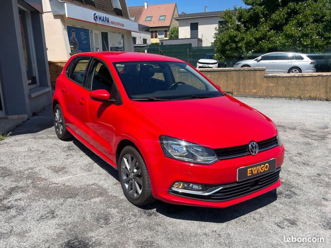 Volkswagen Polo 1.0 tsi 110 ch bluemotion allstar carpla Rouge de 2016