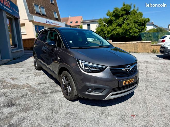 Opel Crossland X 1.5 d 100 blue-injection design edition Gris de 2020