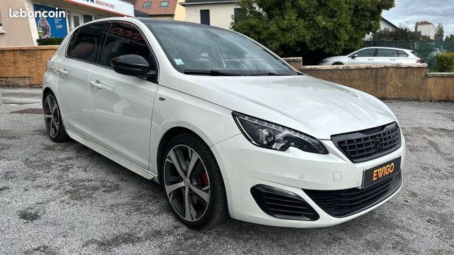 Peugeot 308 generation-ii 2.0 bluehdi 180ch gt eat b Blanc de 2016