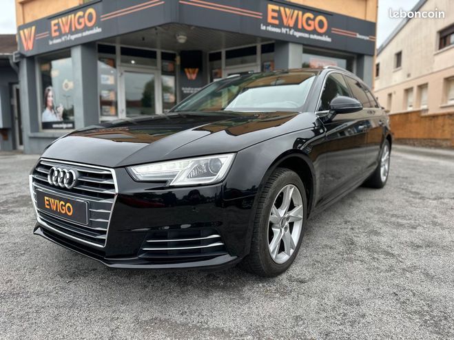Audi A4 Avant 2.0 tdi 150 sport s-tronic bva Noir de 2017
