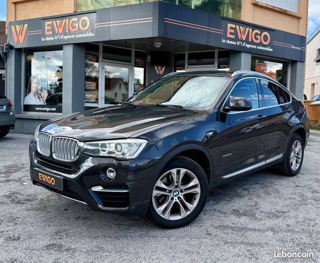 BMW X4 2.0 d 163ch xline xdrive bva Gris de 2014