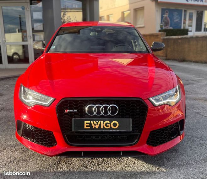 Audi RS6 avant 4.0 tfsi 560 ch quattro bva8 misan Rouge de 2013