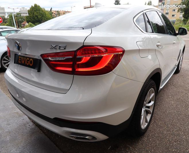 BMW X6 3.0 d 258 ch m sport xdrive bva   sieges Blanc de 2017