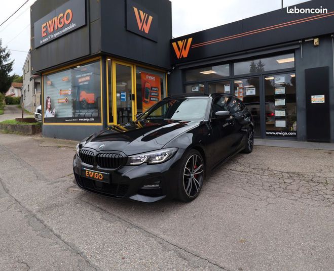 Cliquer pour voir la photo suivante BMW Serie 3 Touring 2.0 320 D 190 MHEV HYBRID M SPOR Noir de 2021
