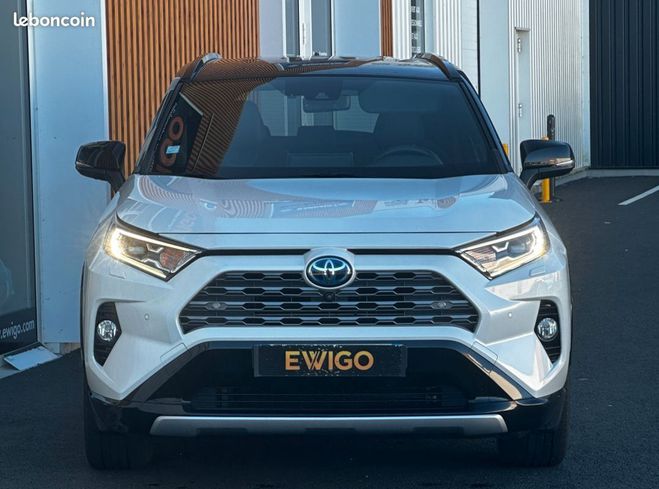 Toyota RAV 4 rav-4 2.5 218 hybrid 1.6kwh collection 4 Blanc de 2019