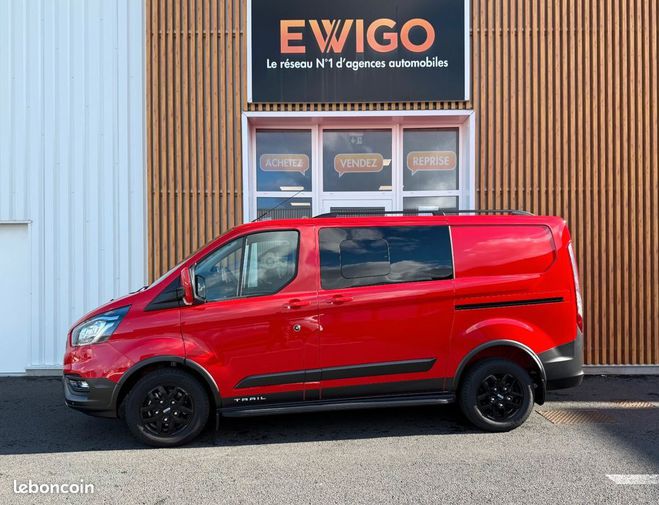 Ford Transit 2.0 170Cv L1H1 TRAIL ATTELAGE ANDROID AU Rouge de 2023