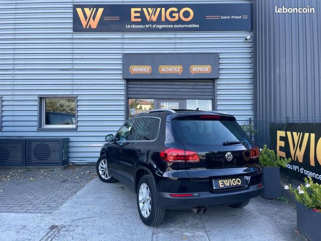 Volkswagen Tiguan 2.0 TDI 140ch Carat Toit Ouvrant Siges  Noir de 2014