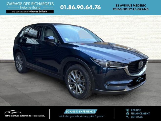Mazda Cx 5 2020 2.2L Skyactiv-D 150 ch 4x2 BVA6 Sel Bleu Fonc� de 2020