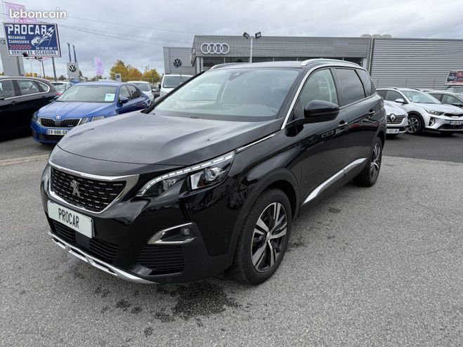 Cliquer pour voir la photo suivante Peugeot 5008 1.5 BLUEHDI 130CH E6.C ALLURE BUSINESS S Noir de 2019
