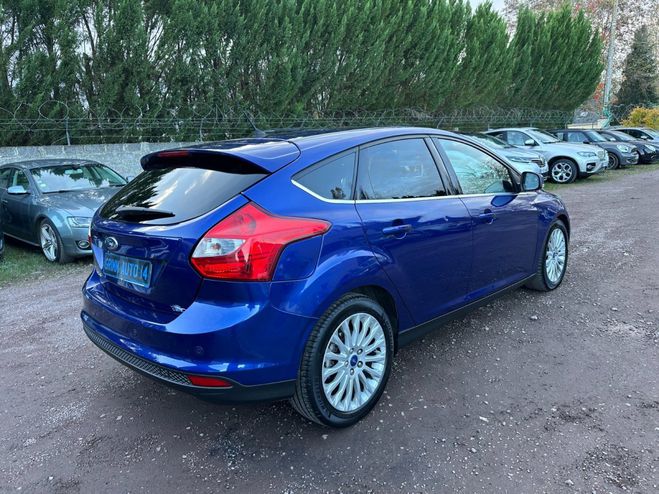 Ford Focus 1.6 TDCi 115 Titanium S&S Bleu de 2015