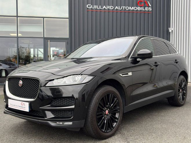 Jaguar F Pace 3.0 V6 D 300ch PORTFOLIO BVA8 Noir de 2016