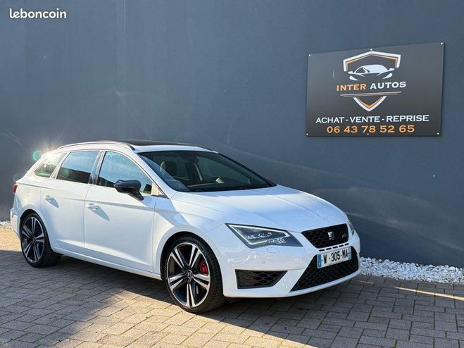 Seat Leon ST CUPRA 290ch Blanc de 2016