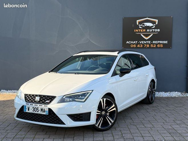 Seat Leon ST CUPRA 290ch Blanc de 2016
