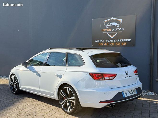 Seat Leon ST CUPRA 290ch Blanc de 2016