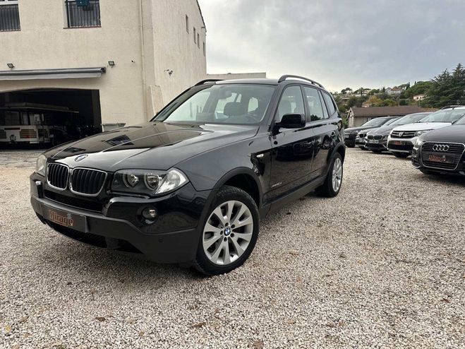 BMW X3 XDRIVE20DA 177 LUXE noir metal de 2009