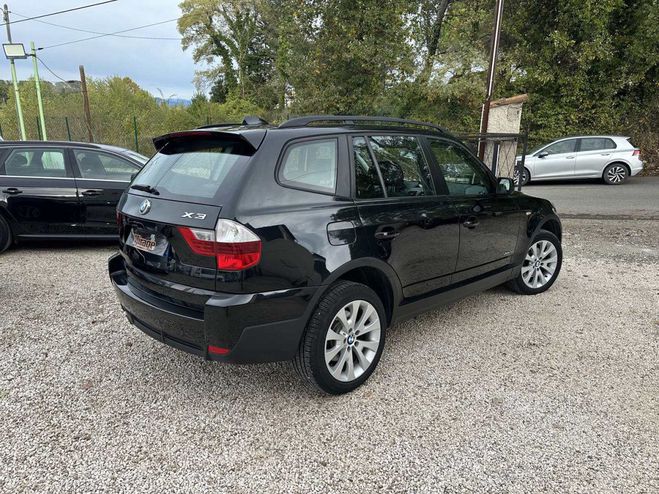 BMW X3 XDRIVE20DA 177 LUXE noir metal de 2009