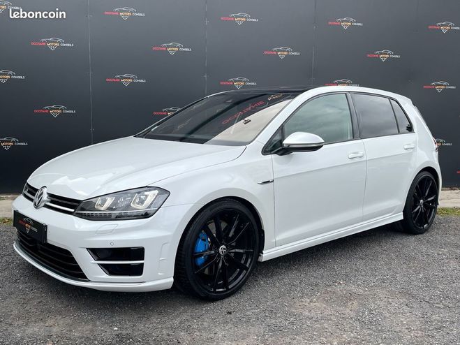 Volkswagen Golf VII 7 R 300ch 4Motion DSG Blanc de 2014