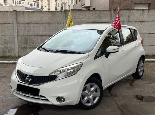 Nissan Note 1.2i 80CV Anne 03-2016 100.000KM Certif Blanc de 2016
