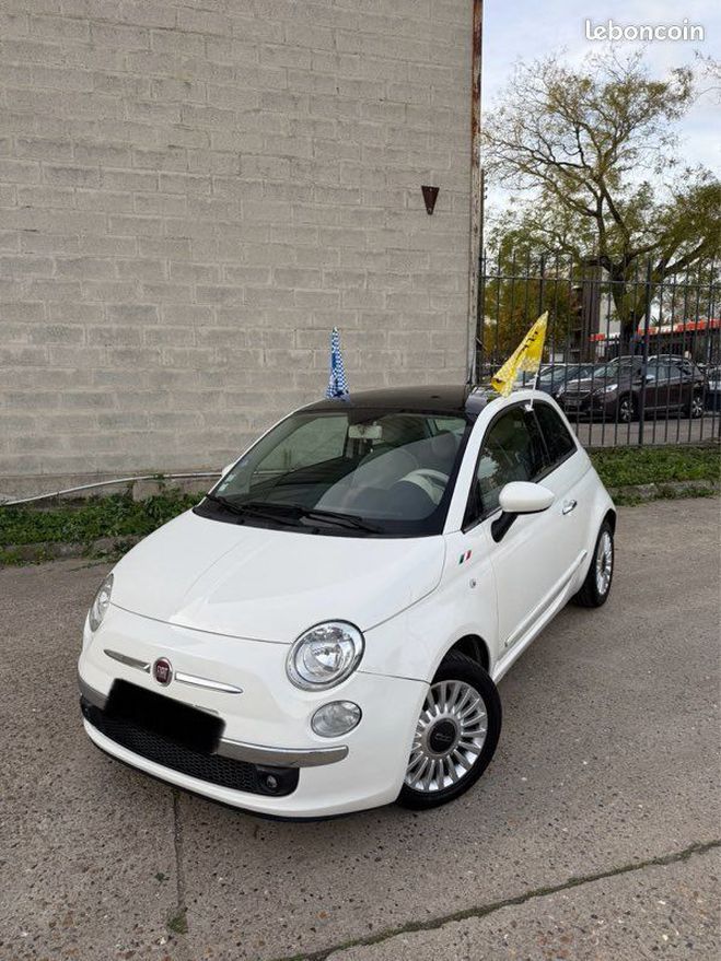 Fiat 500 III 1.2 MPi 69CV Bote automatique Anne Blanc de 2013
