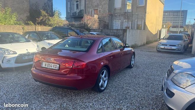 Audi A4 A 4 TDI ambiance lux 143 CH Bordeaux de 2008
