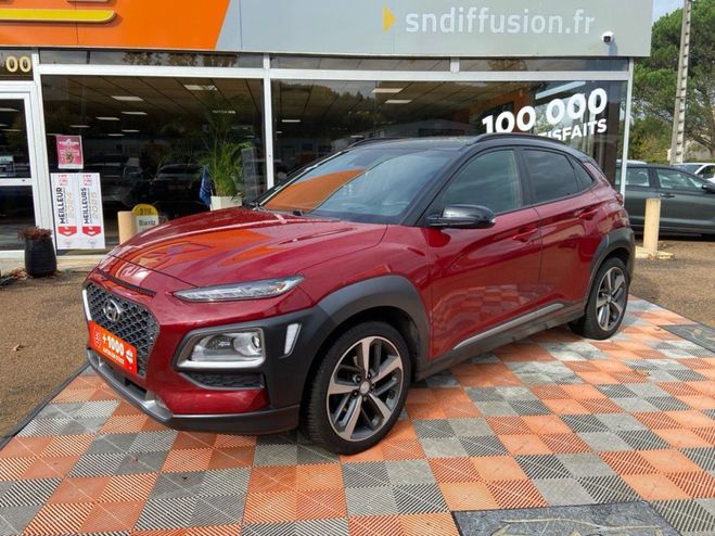 Cliquer pour voir la photo suivante Hyundai Kona 1.0 T-GDI 120 EXECUTIVE Rouge Foncé de 2019