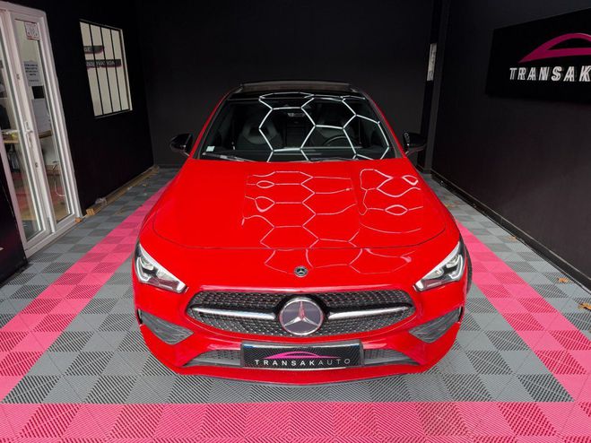 Mercedes Classe CLA COUPE 180 d 7G-DCT AMG Line / TOIT OUVRA Rouge de 2019