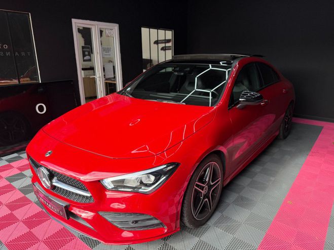 Mercedes Classe CLA COUPE 180 d 7G-DCT AMG Line / TOIT OUVRA Rouge de 2019