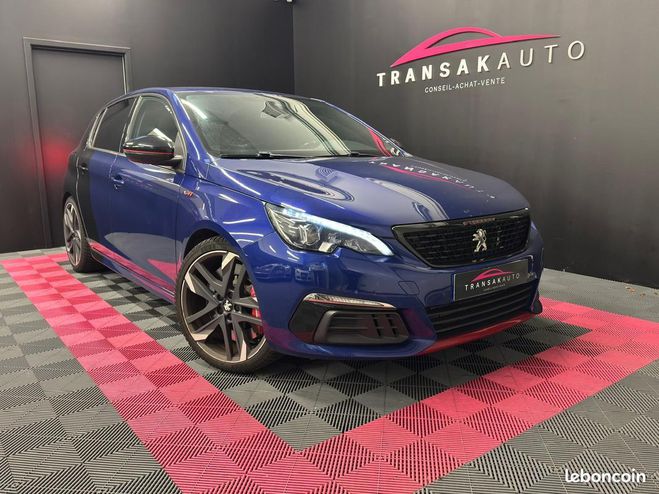 Cliquer pour voir la photo suivante Peugeot 308 1.6 THP 272ch GTi by SPORT SUIVI COMPLET Bleu de 2018