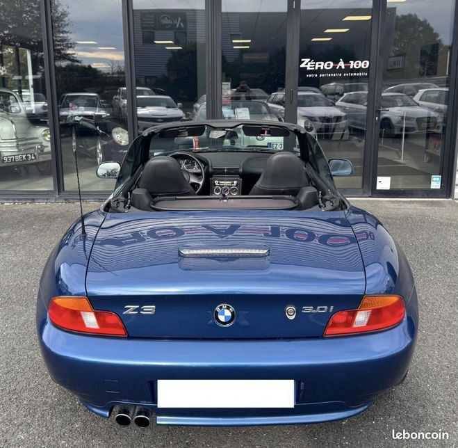 BMW Z3 3.0i ROADSTER 231CH Bleu de 2000
