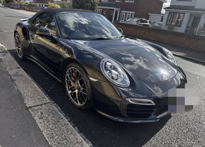 Porsche 911 type 991 turbo s cabriolet   de 2014