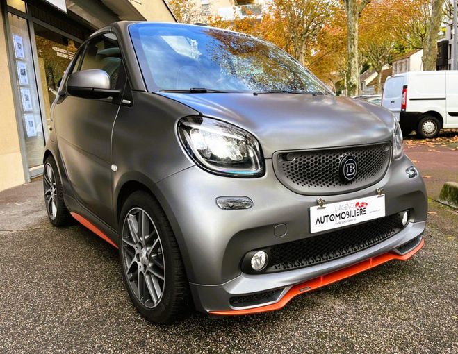 Smart Fortwo Cabriolet III 0.9 BRABUS ASPHALTGOLD EDI Gris de 2018