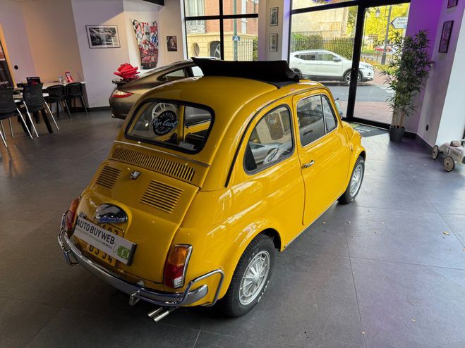 Fiat 500 110 F Jaune de 1972