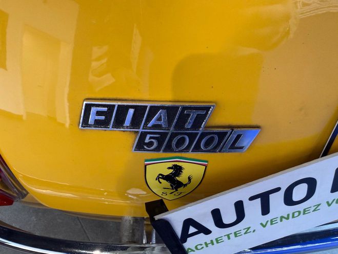 Fiat 500 110 F Jaune de 1972