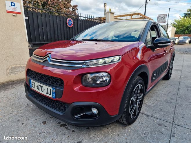 Cliquer pour voir la photo suivante Citroen C3 essence 110ch s&s feel eat6 boite automa Rouge de 2018