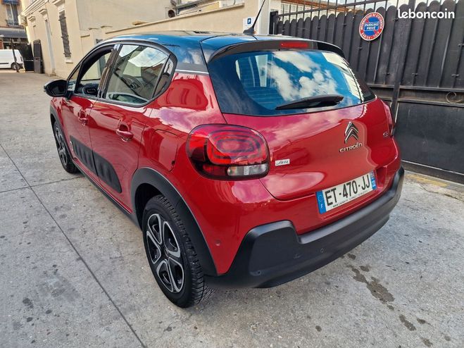 Citroen C3 essence 110ch s&s feel eat6 boite automa Rouge de 2018