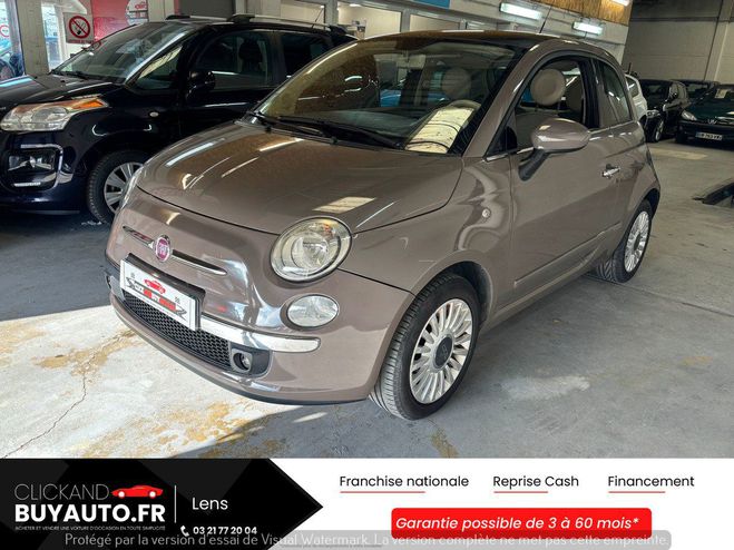 Cliquer pour voir la photo suivante Fiat 500 1.2 69 CV FINITION LOUNGE / CLIM / TOIT Moka de 2008