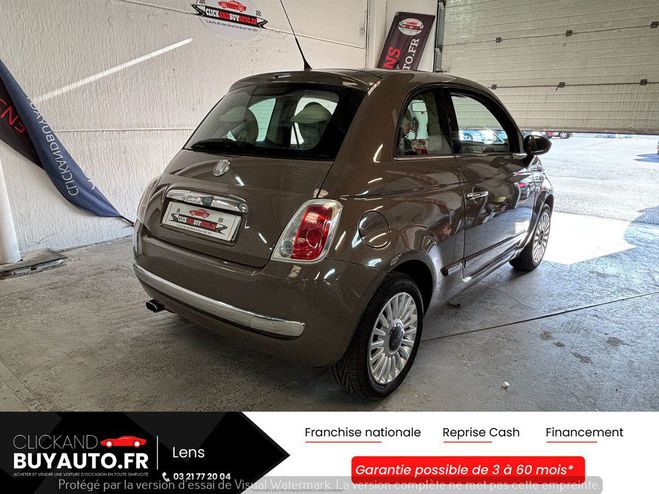 Fiat 500 1.2 69 CV FINITION LOUNGE / CLIM / TOIT  Moka de 2008