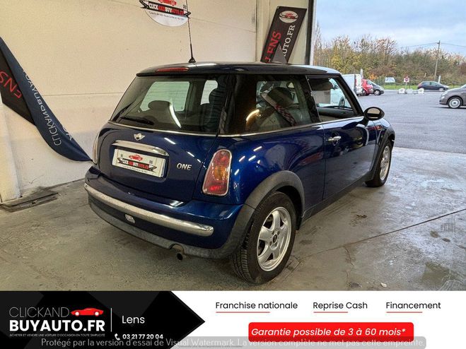 Mini Cooper one 1.6 90 CH //CLIM / JANTES ALU Bleu Fonc Verni de 2004