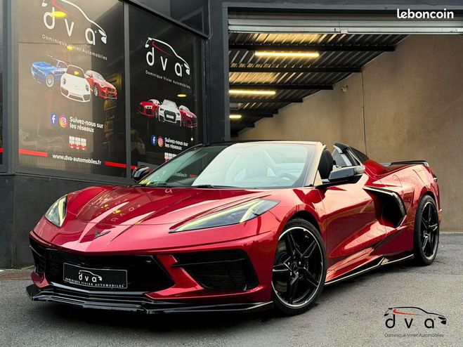 Chevrolet Corvette C8 Stingray V8 6.2 495 ch 3LT pack Z51 F Rouge de 2022