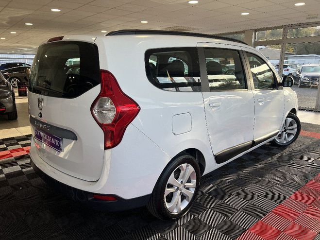 Dacia Lodgy 1.5 dCI 110 FAP 7 places Laurate Blanc de 2012