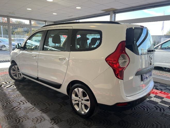 Dacia Lodgy 1.5 dCI 110 FAP 7 places Laurate Blanc de 2012