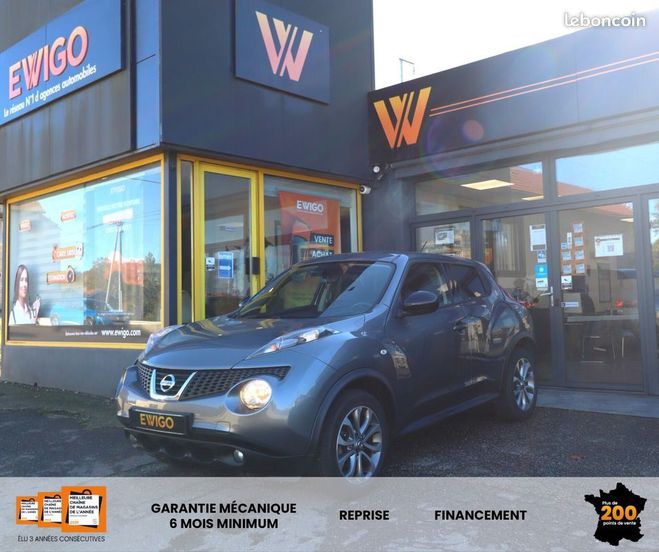 Cliquer pour voir la photo suivante Nissan Juke 1.6 115 ch acenta 2wd bva caméra de recu Gris de 2014