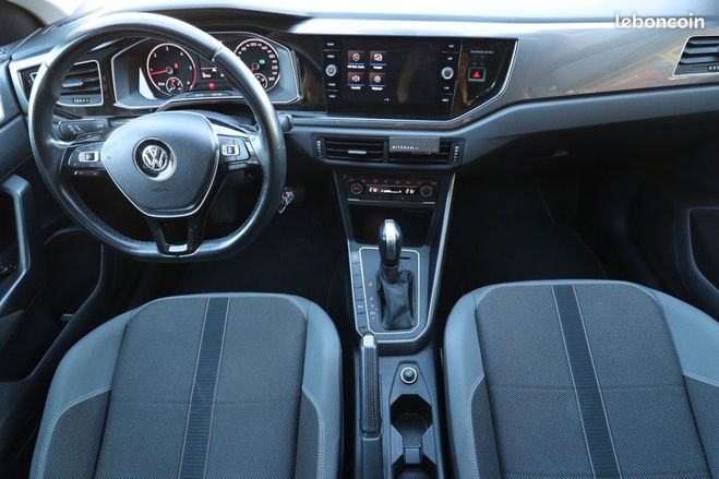 Volkswagen Polo 1.6 tdi 95 ch r-line dsg bva Noir de 2019