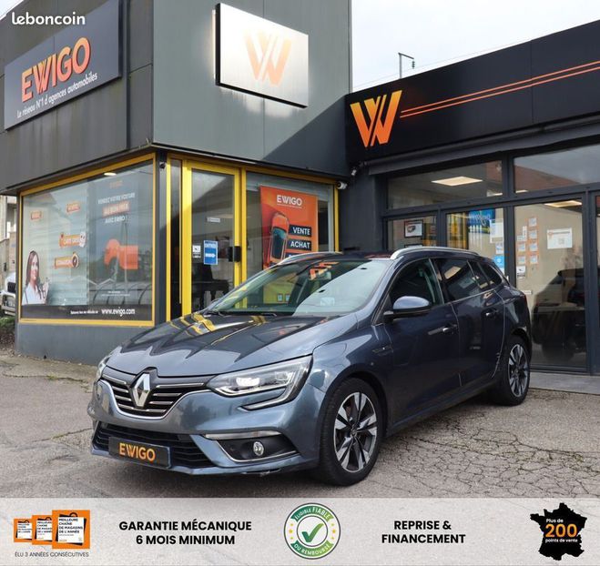 Cliquer pour voir la photo suivante Renault Megane ESTATE 1.3 TCE 160 CH INTENS BVA EDC CAR Gris de 2019