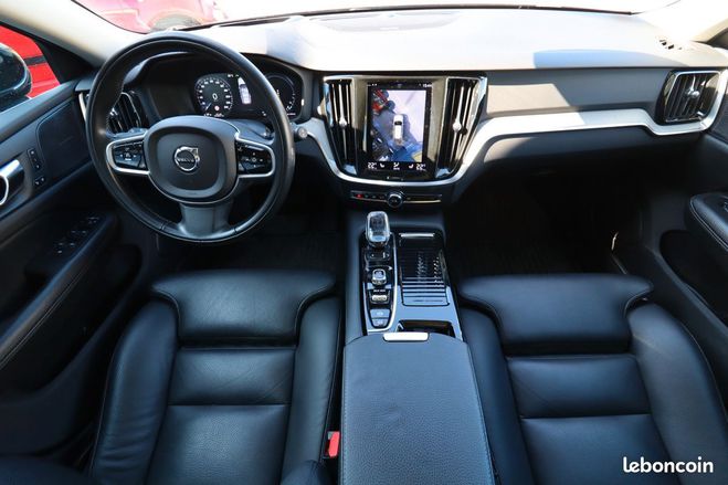 Volvo V60 2.0 t6 253 ch   87 phev hybrid twin-engi Noir de 2022