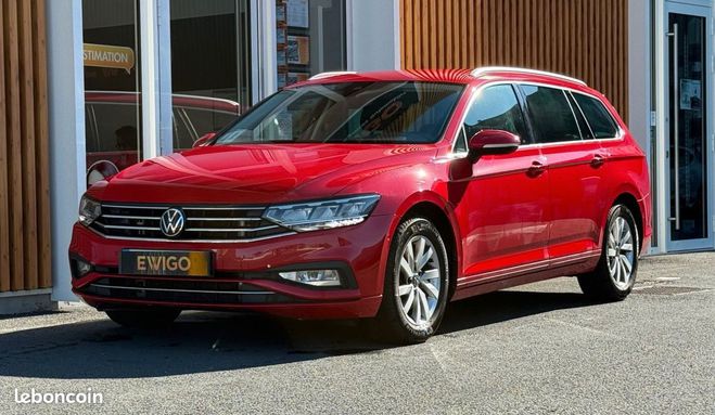 Volkswagen Passat BREAK 2.0 TDI 120Cv EVO BUSINESS DSG BVA Rouge de 2022