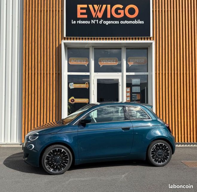 Cliquer pour voir la photo suivante Fiat 500 500E ELECTRIC 120Cv 42KWH PRIMA BVA Vert de 2021