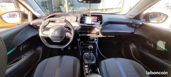 Peugeot 208 1.5 BLUEHDI 100CH ALLURE CARPLAY Jaune de 2021